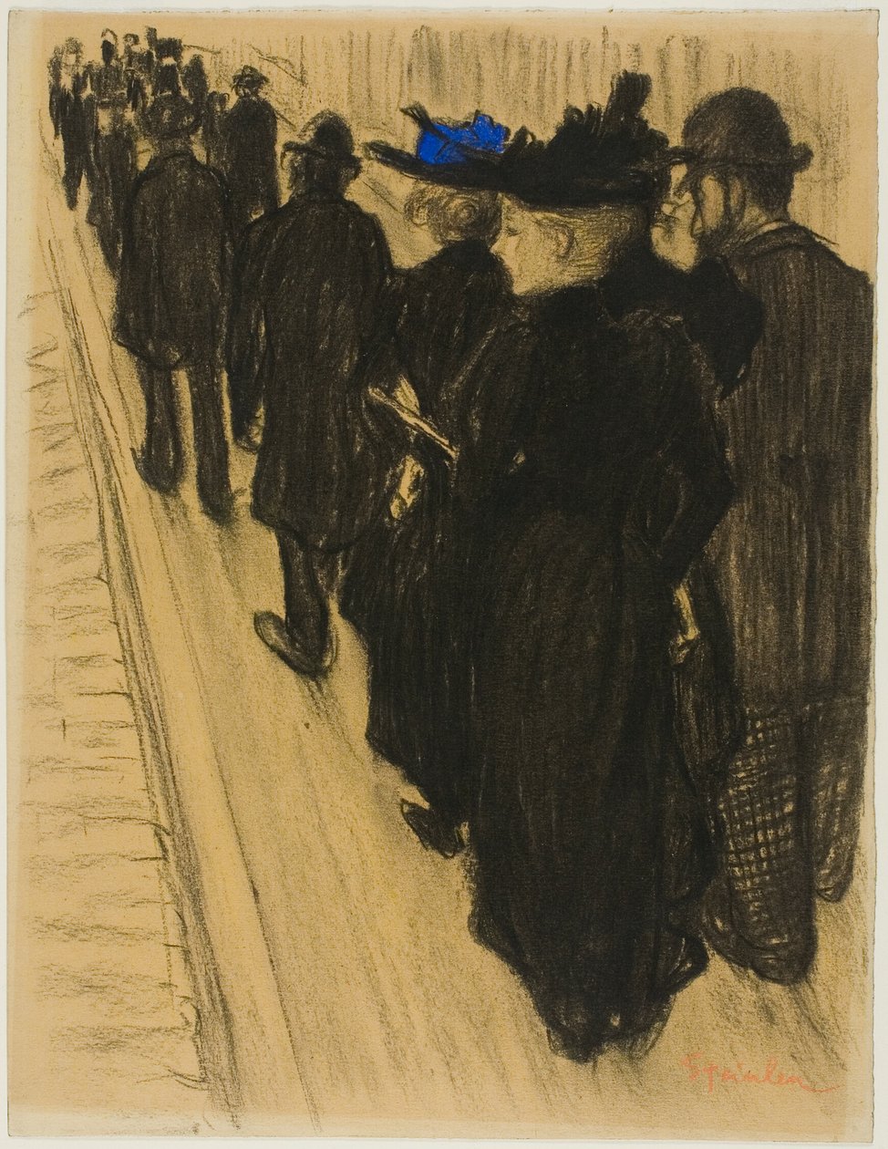 Otoczenie autorstwa Théophile Alexandre Pierre Steinlen