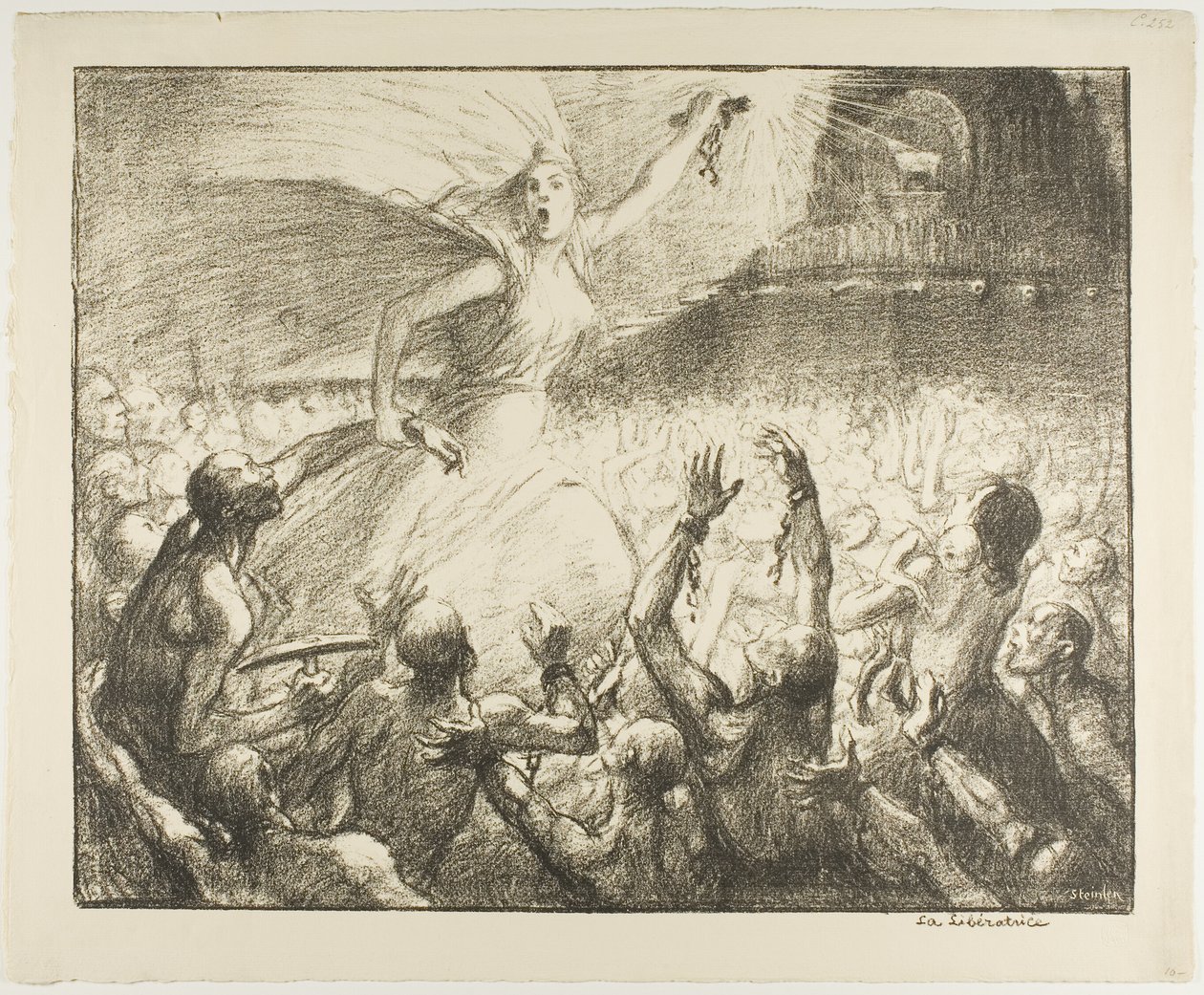 Liberator autorstwa Théophile Alexandre Pierre Steinlen