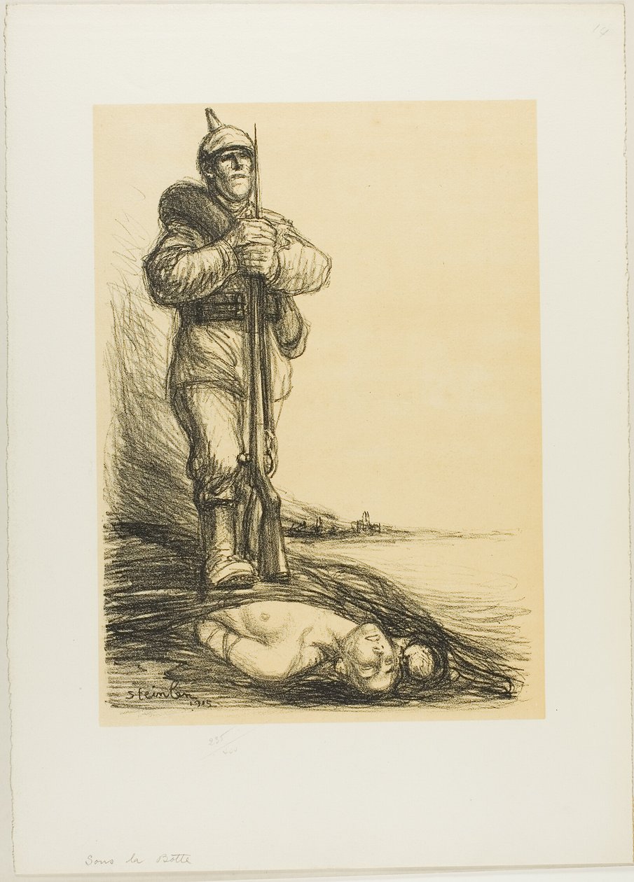 Pod butem autorstwa Théophile Alexandre Pierre Steinlen