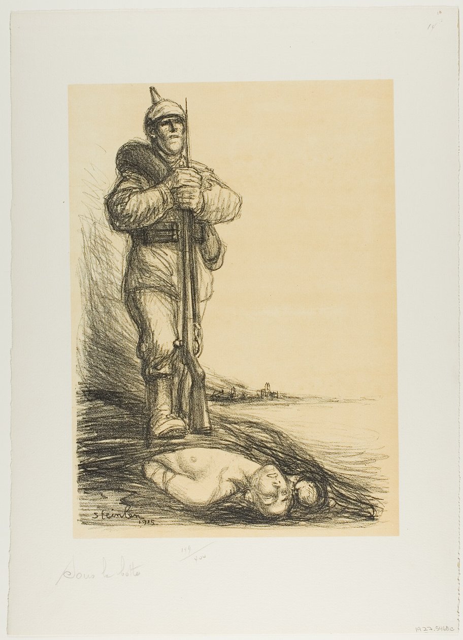 Pod butem autorstwa Théophile Alexandre Pierre Steinlen