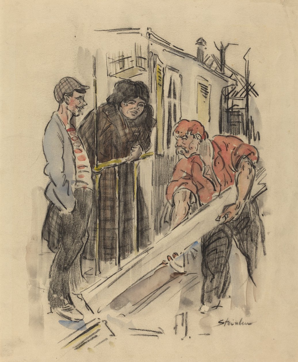 Plotki autorstwa Théophile Alexandre Steinlen