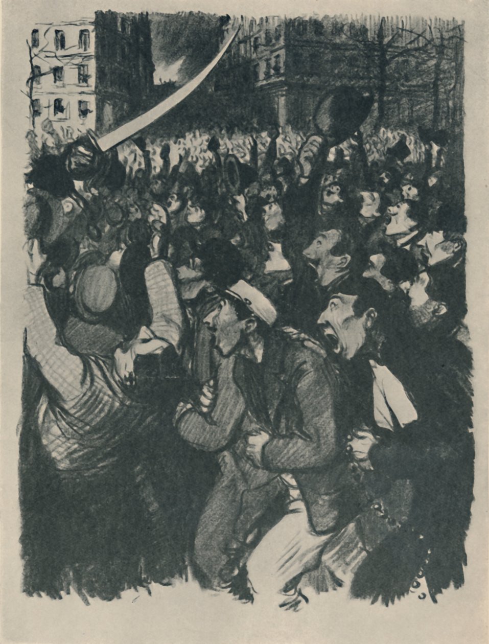 Owce z Boisdeffre, c1898, 1919 autorstwa Théophile Alexandre Steinlen