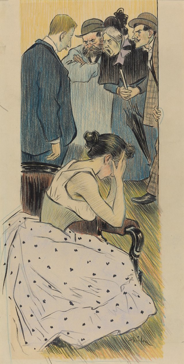 Jego rodzina (piosenka) autorstwa Théophile Alexandre Steinlen