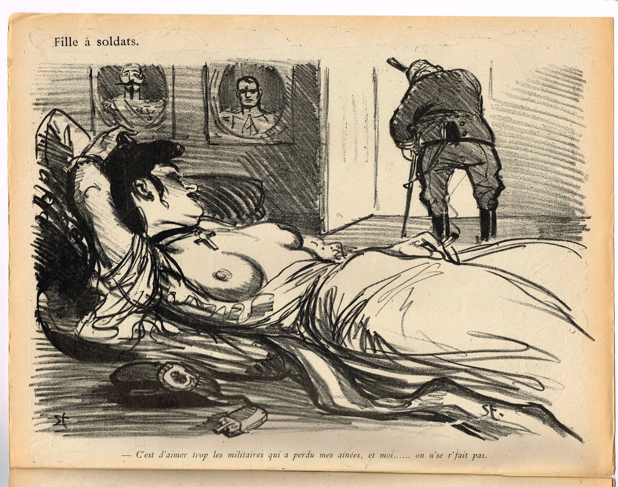 Talerz Masłowy, Satyryczny w Kolorach autorstwa Théophile Alexandre Steinlen