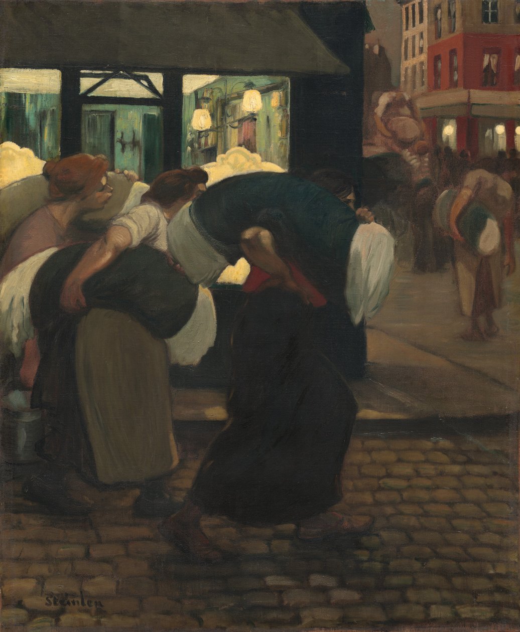 Praczki autorstwa Théophile Alexandre Steinlen