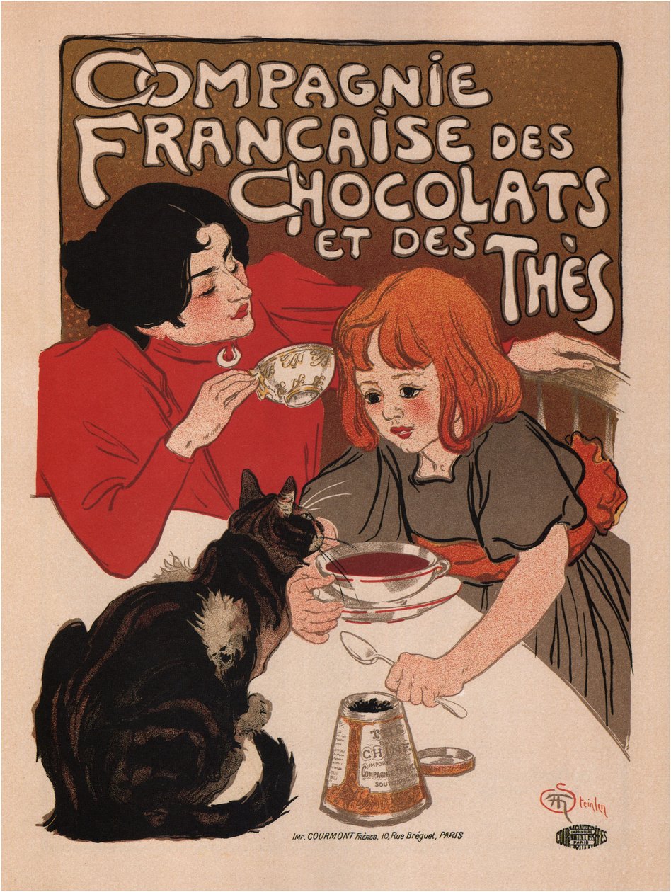Nieznany obraz autorstwa Théophile Alexandre Steinlen