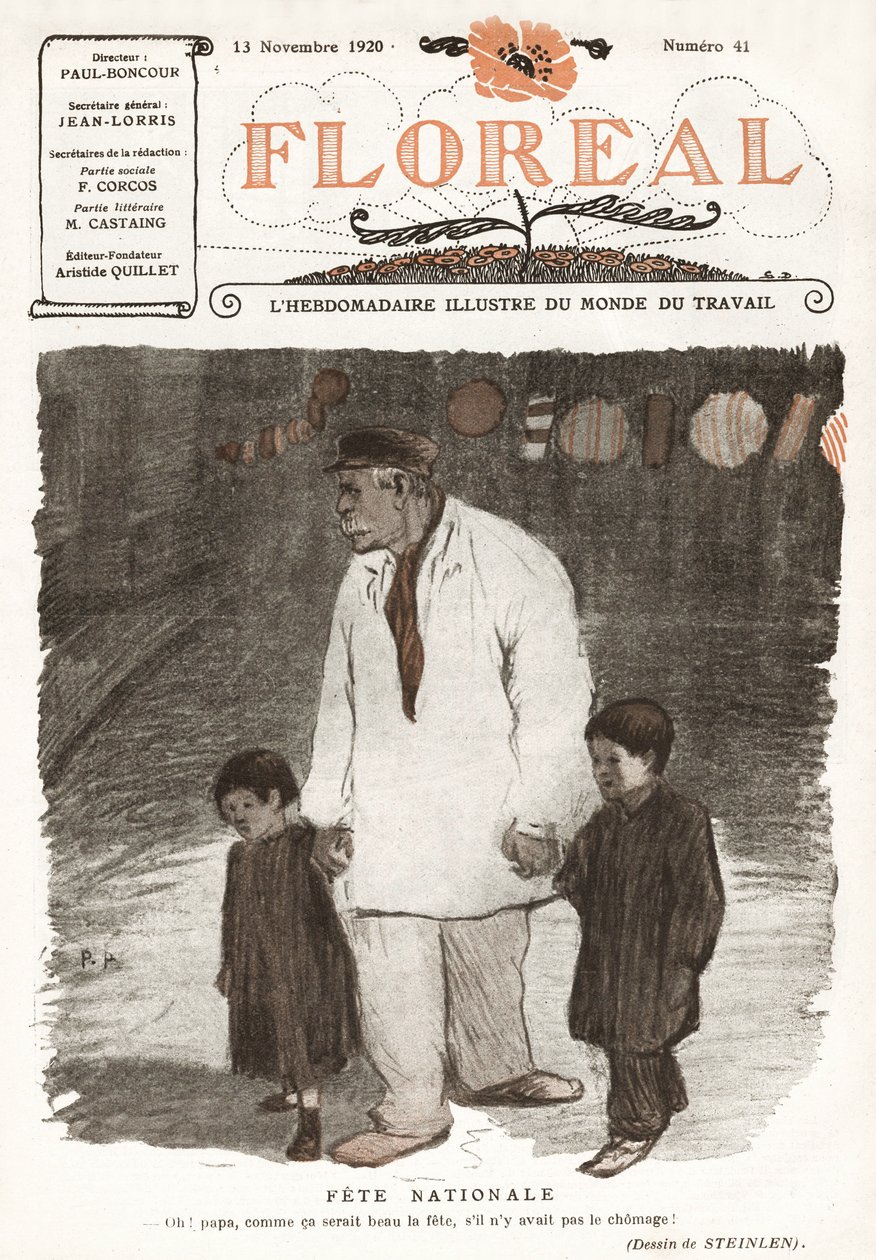 Nieznany obraz autorstwa Théophile Alexandre Steinlen