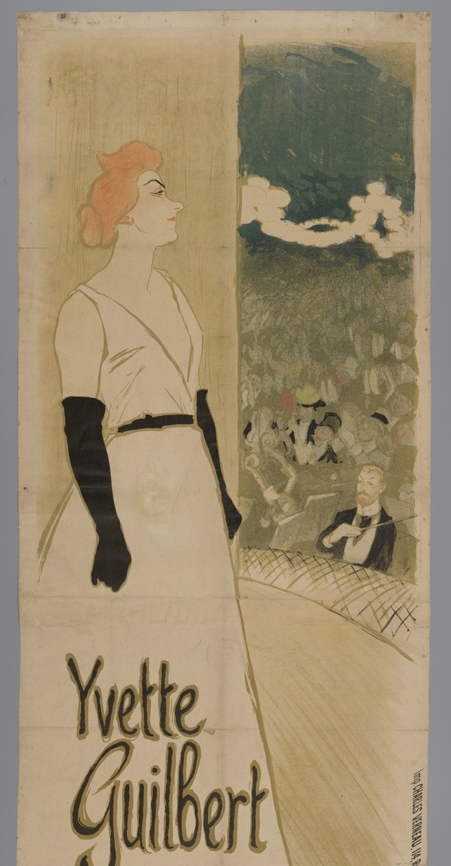 Ambasadorzy Yvette Guilbert autorstwa Théophile Alexandre Steinlen