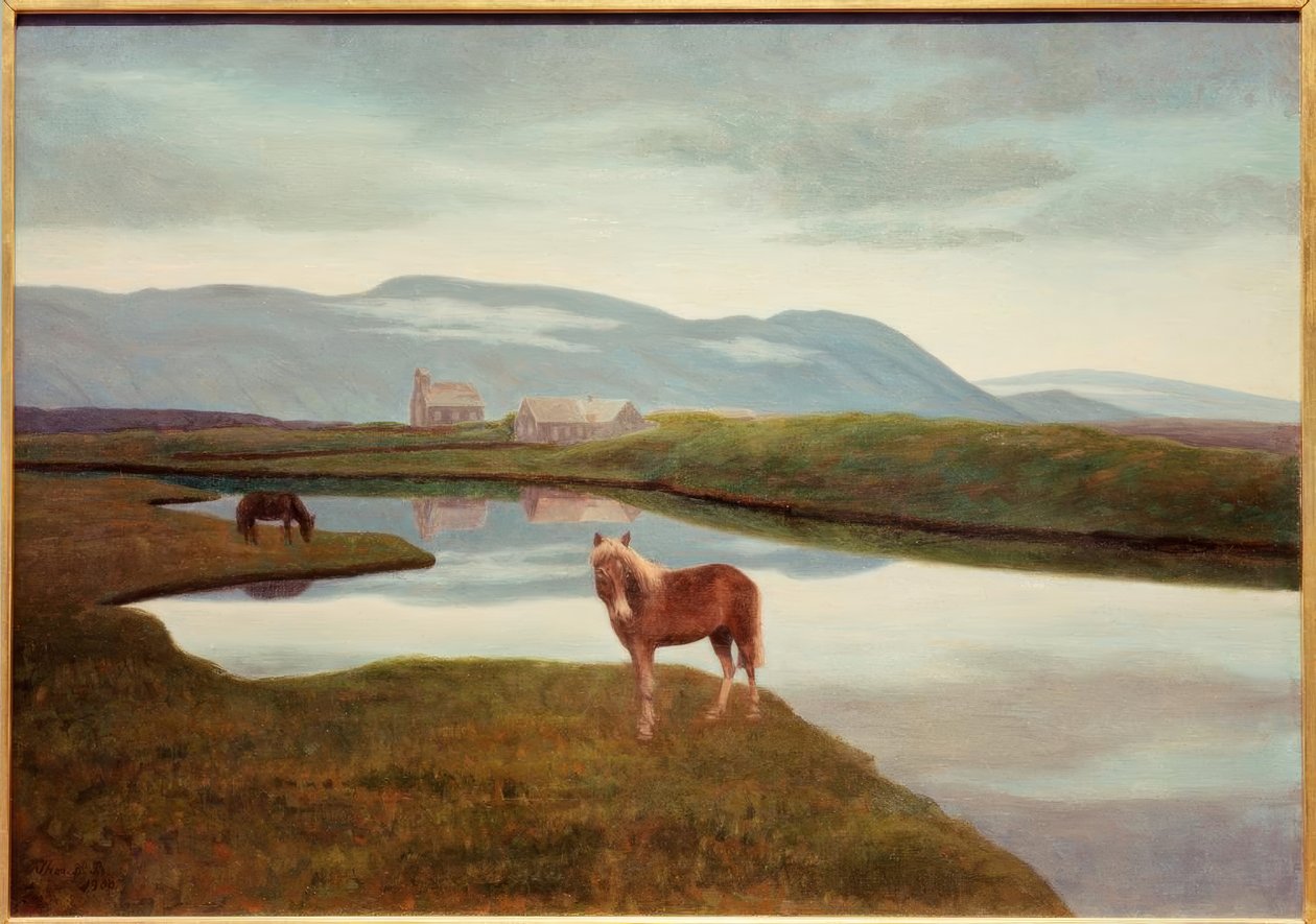 Thingvellir autorstwa Thorarinn B. Thorlaksson