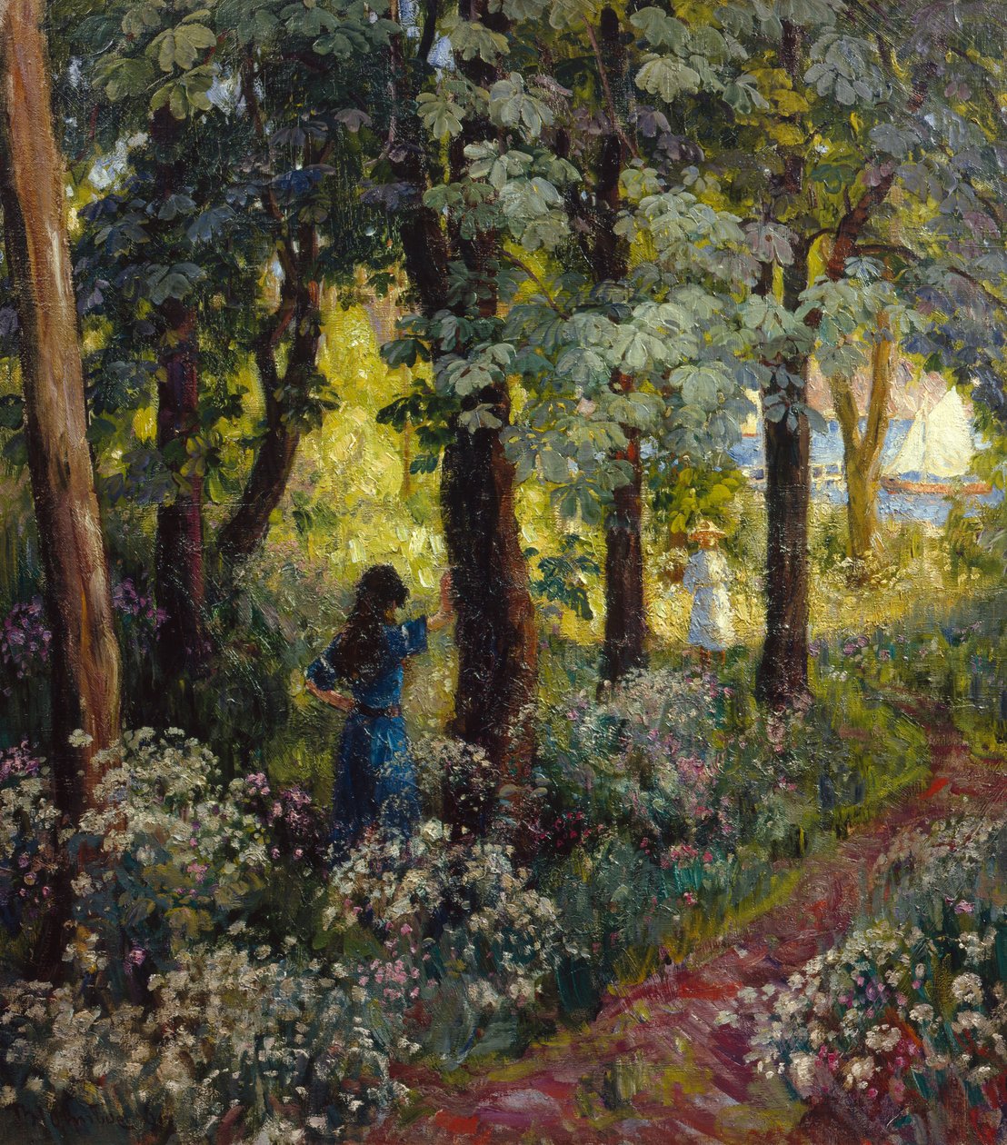 Letni dzień nad fiordem autorstwa Thorolf Holmboe