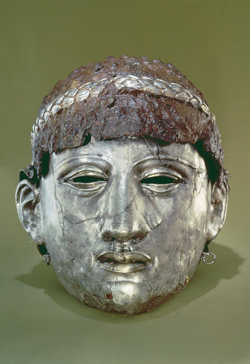 Hełm dwuczęściowy (żelazny) autorstwa Thracian