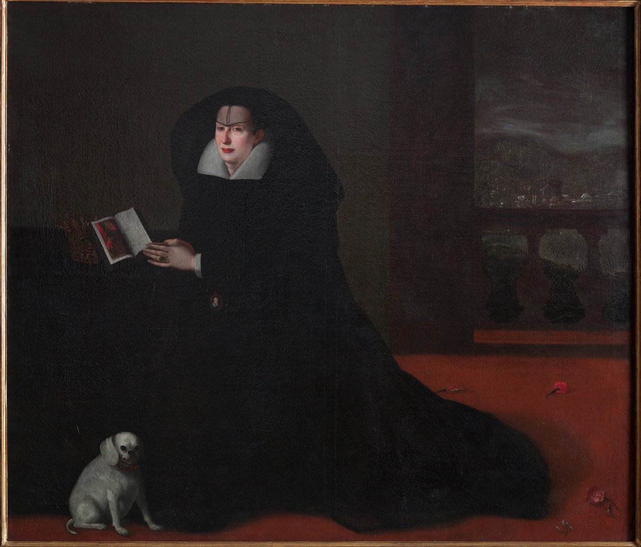 Portret Krystyny di Lorena, wielkiej księżnej Toskanii, ok. 1620 r. autorstwa Tiberio di Tito