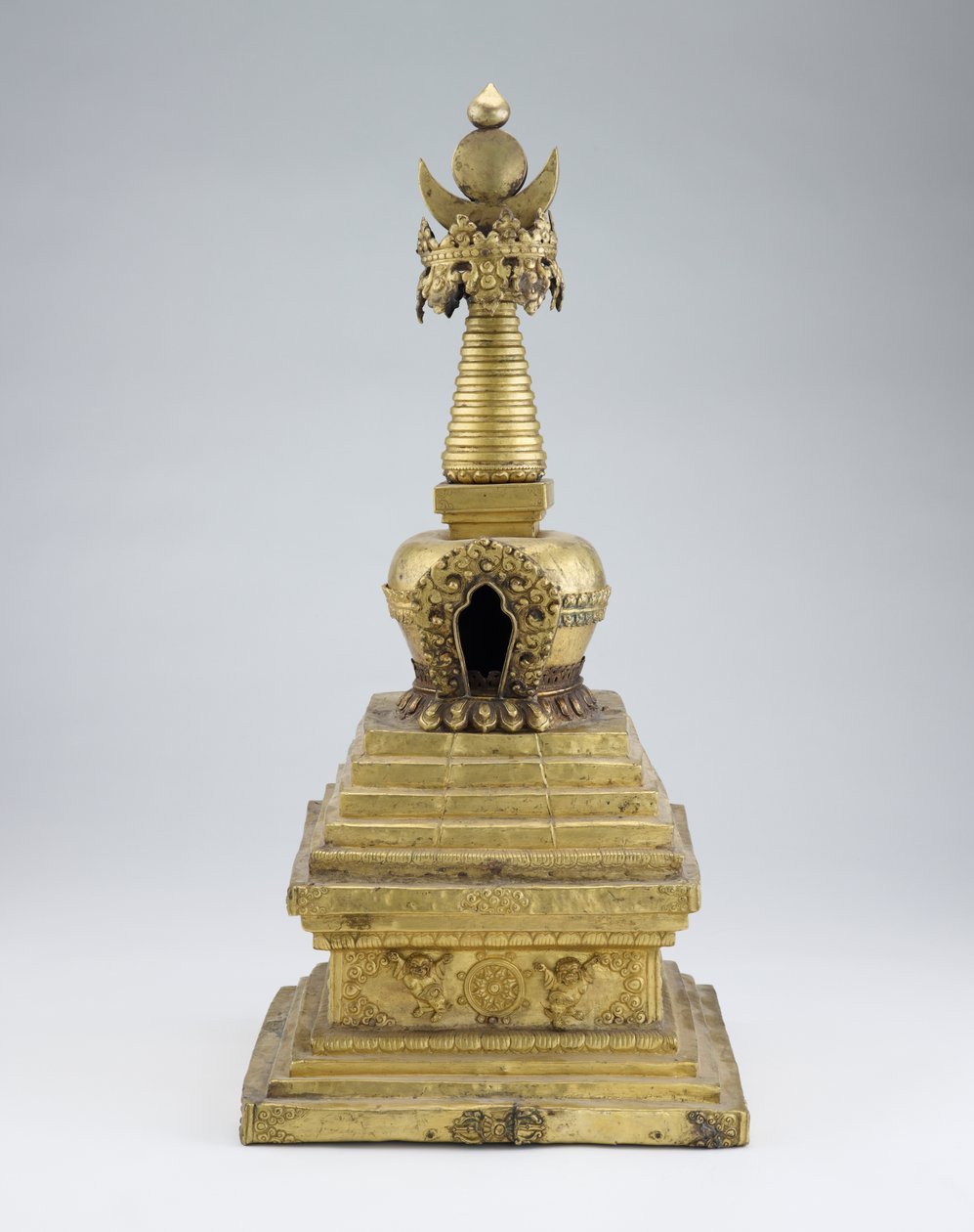 Stupa, koniec XVII-początek XVIII wieku autorstwa Tibetan School