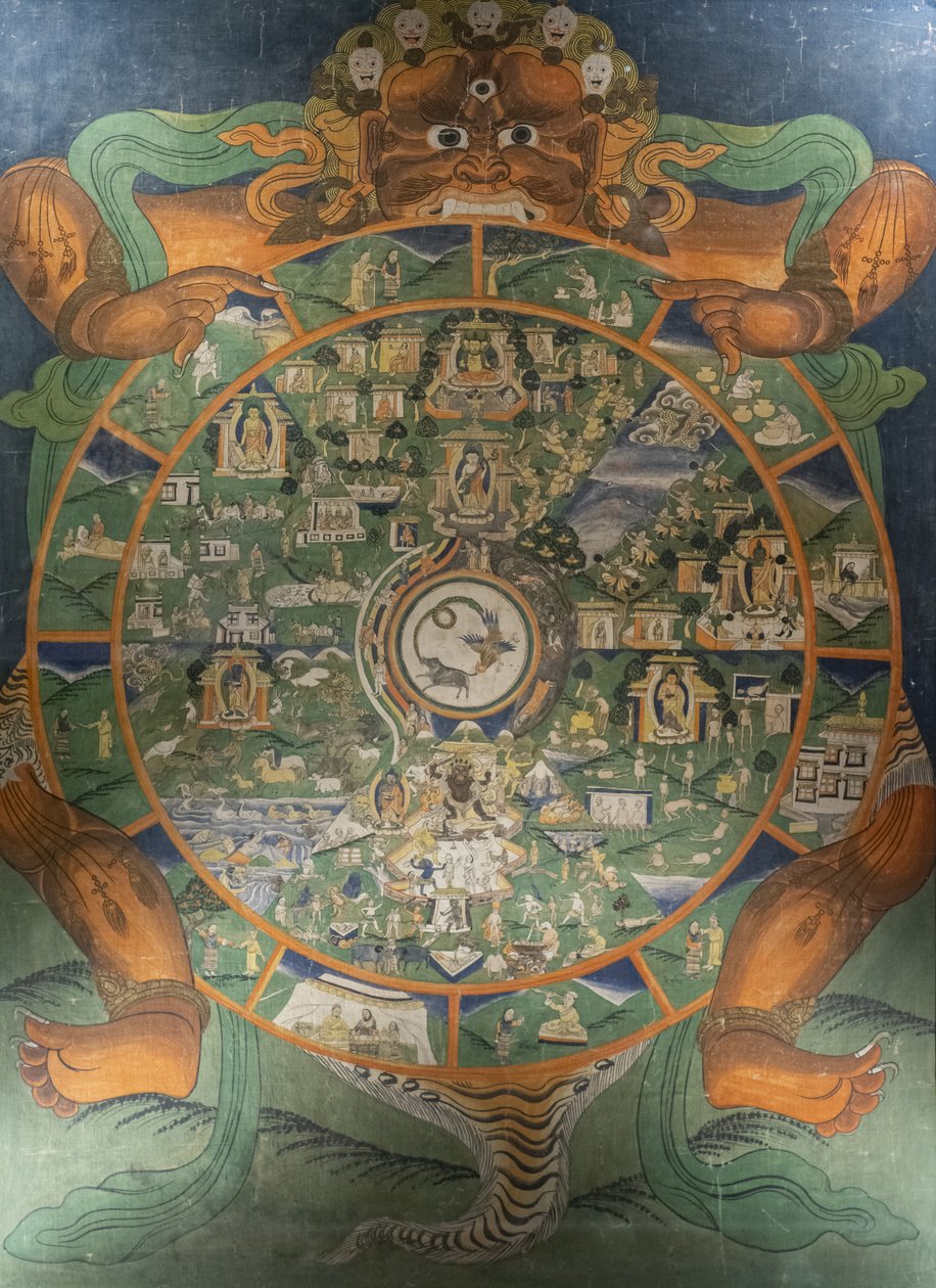 Koło Życia autorstwa Tibetan School