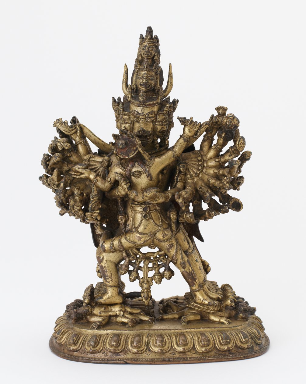 Yamantaka, XVI wiek autorstwa Tibetan School