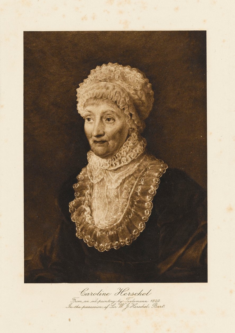Caroline Herschel autorstwa Tielemann Tielemann