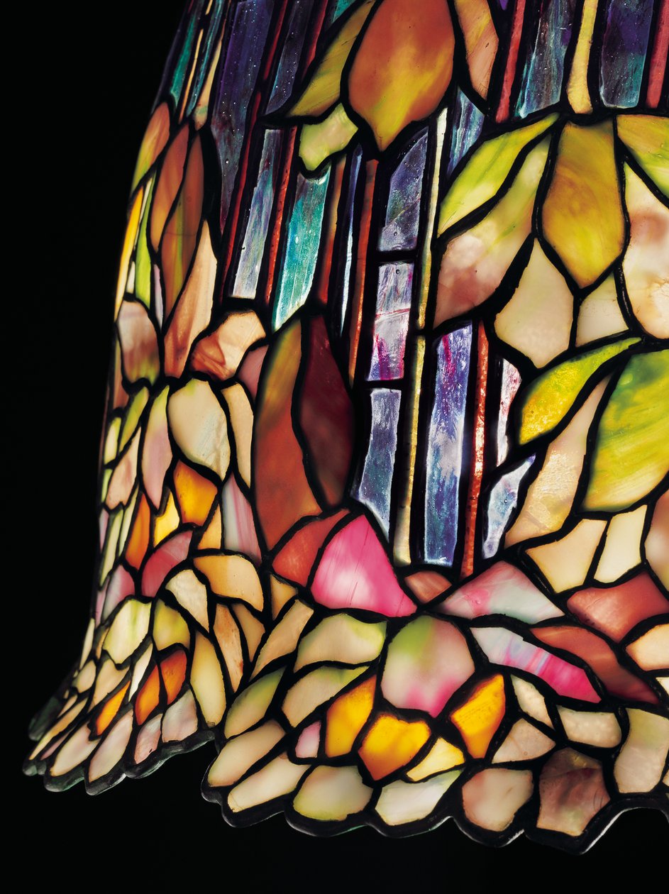 Lampa stołowa "Pond Lily", ok. 1903 r. autorstwa Tiffany Studios