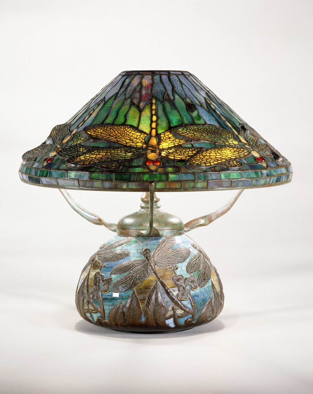 Lampa stołowa ważka Tiffany Studios autorstwa Tiffany and Company