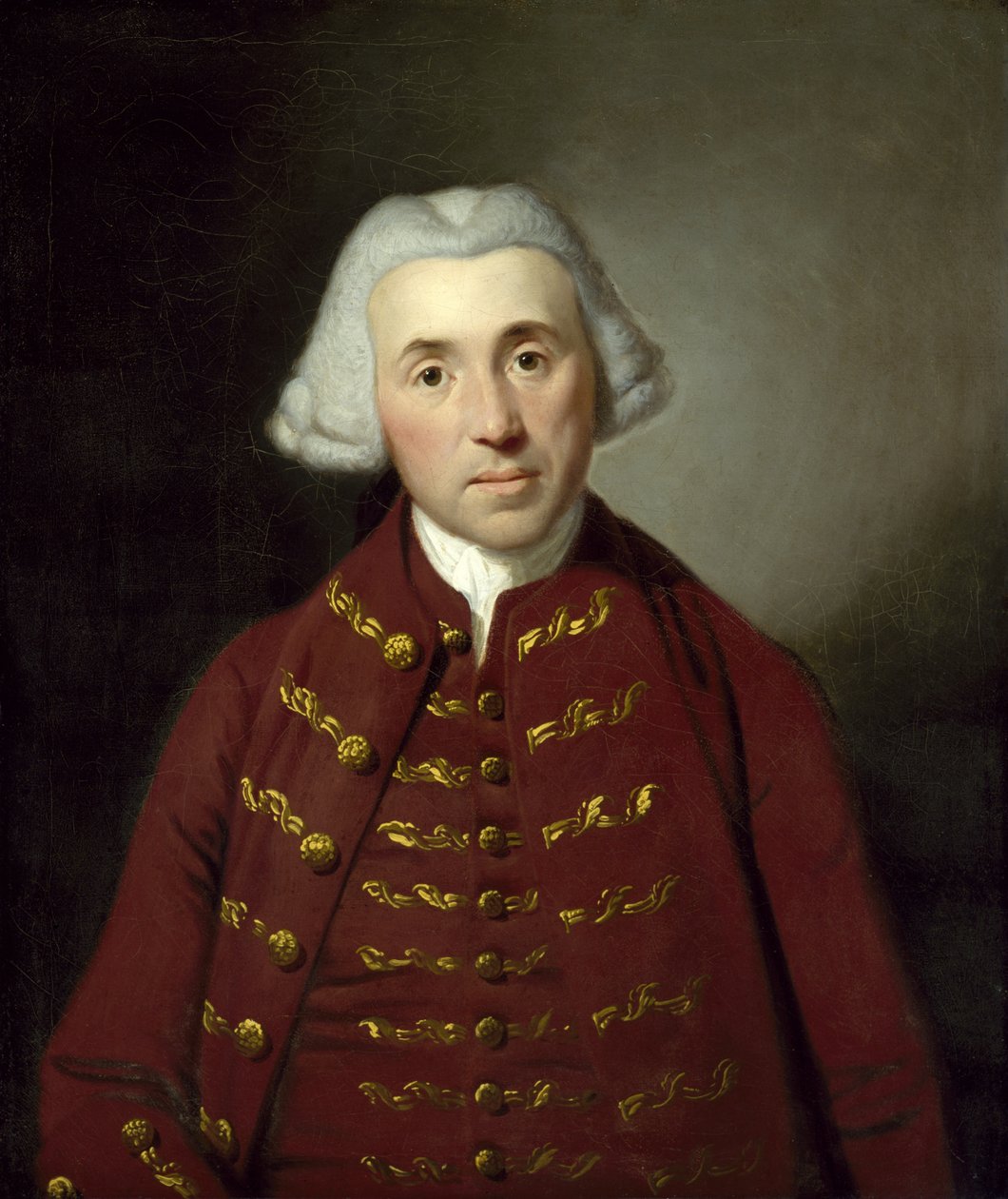 Portret mężczyzny, ok. 1760 autorstwa Tilly Kettle