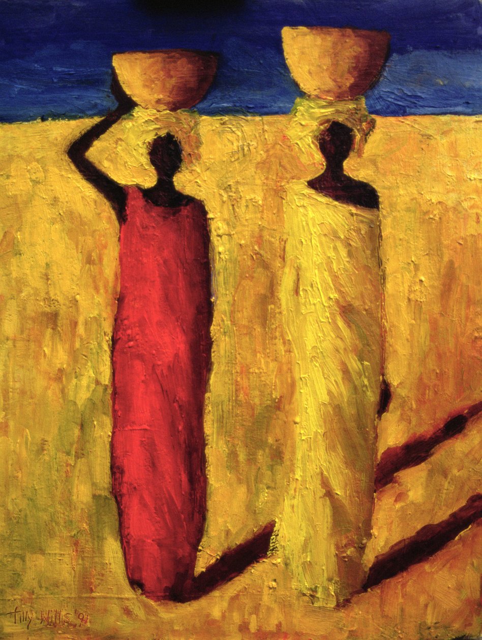 Dziewczyny z Tykwa, 1991 autorstwa Tilly Willis