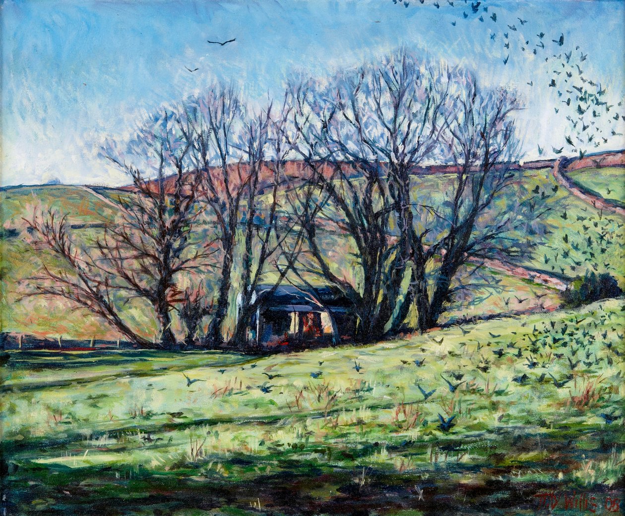 Wrony rosną, 2009 autorstwa Tilly Willis