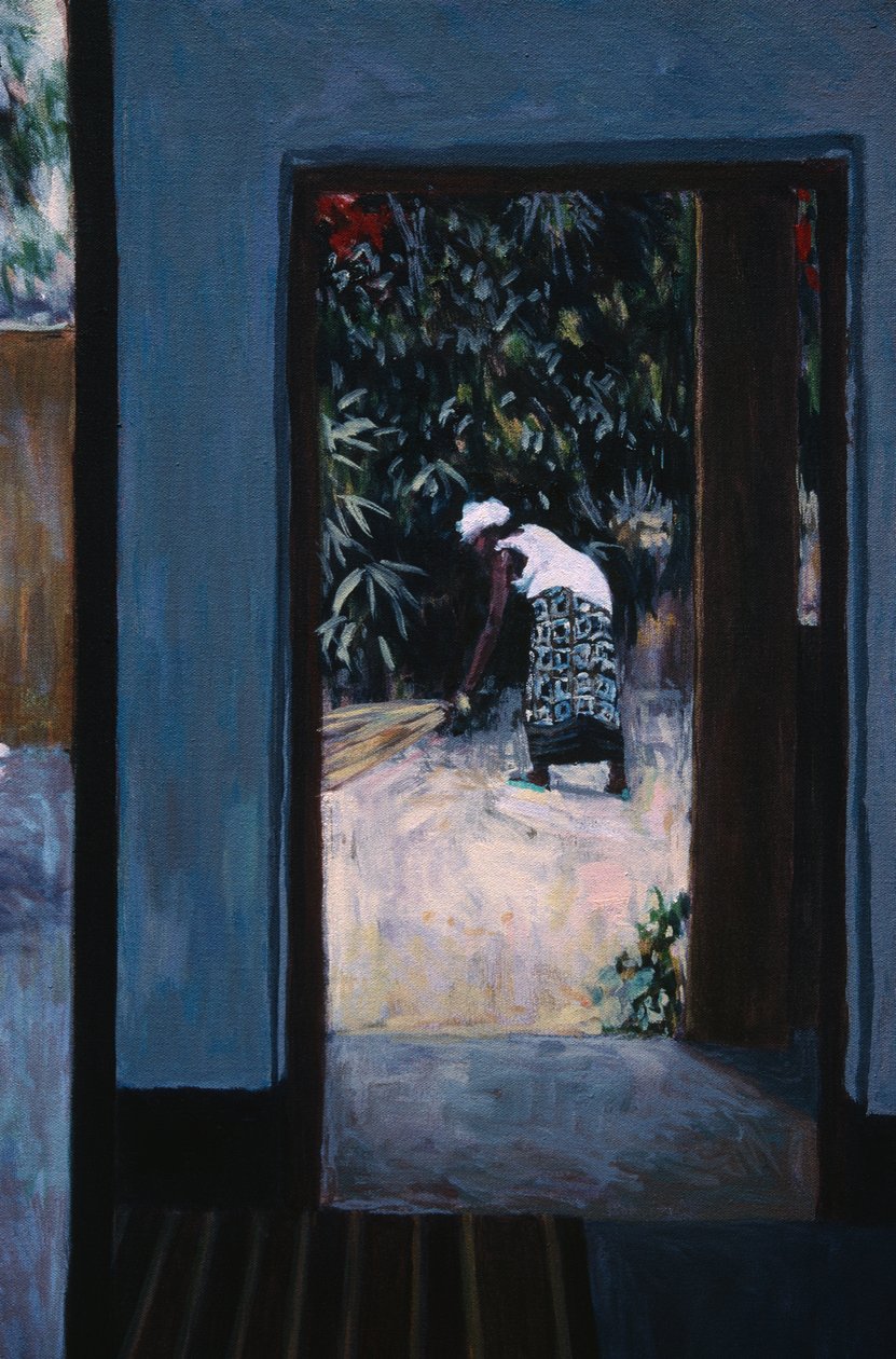 Dziewczyna zamiatająca III, 2002 (zob. też 188679-680) autorstwa Tilly Willis