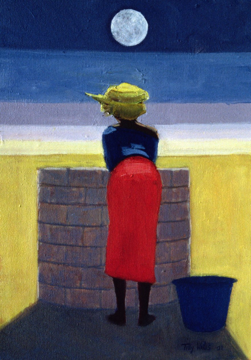 Księżycowy wieczór, 2001 autorstwa Tilly Willis