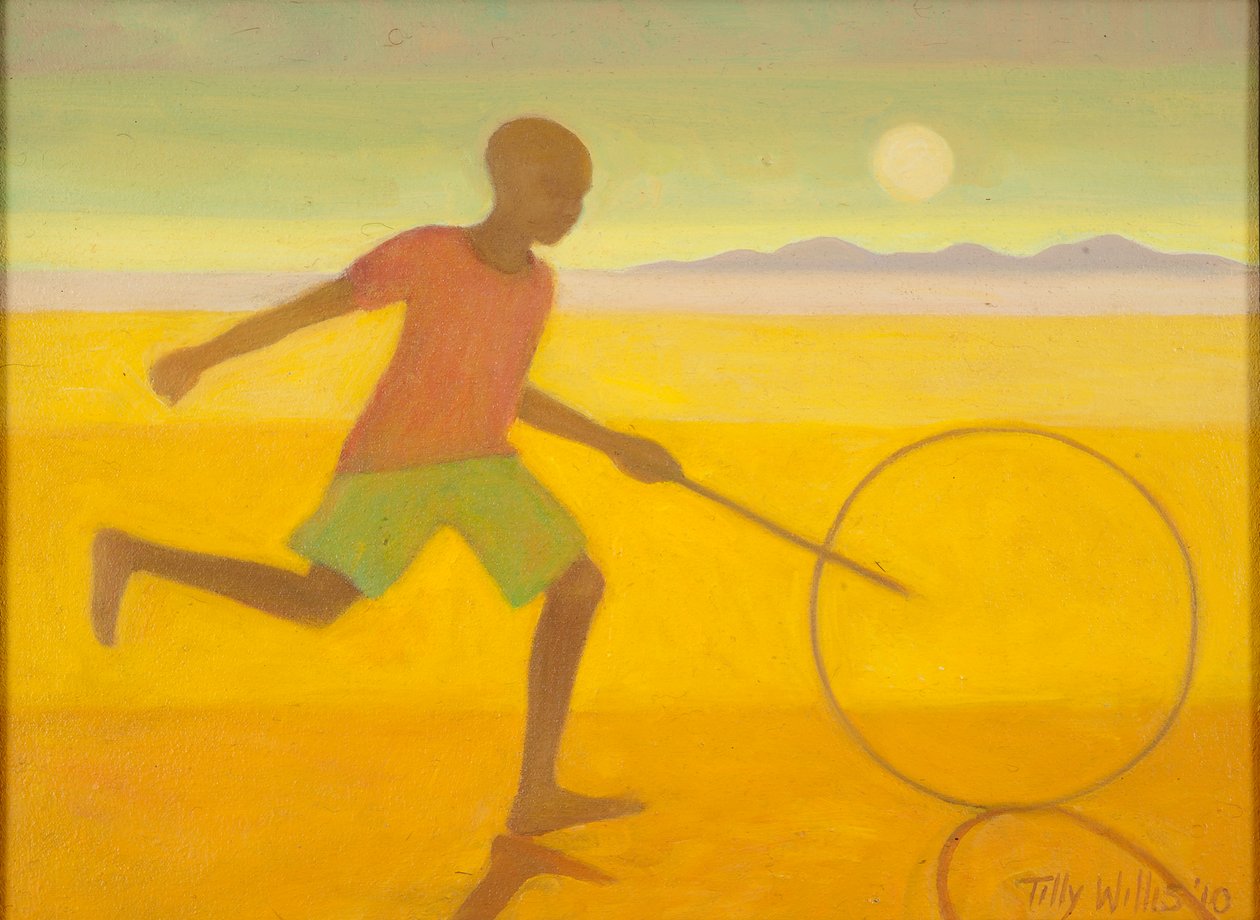 Biegnący chłopiec, 2010 autorstwa Tilly Willis