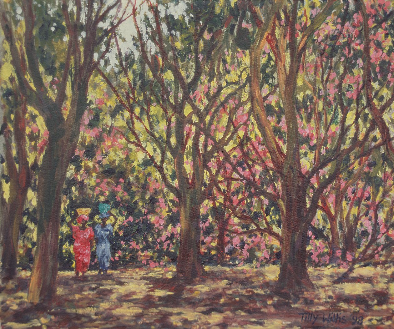 Drzewo nerkowca, 1998 autorstwa Tilly Willis