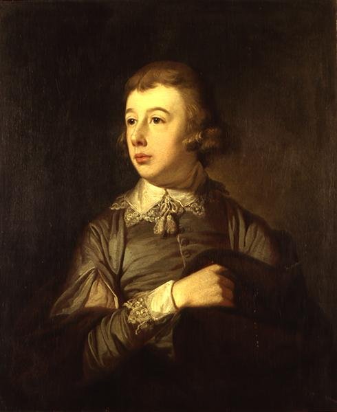 Portret chłopca, podobno William Pitt, młodszy (1759-1806) (olej na pokładzie) autorstwa Tilly Kettle
