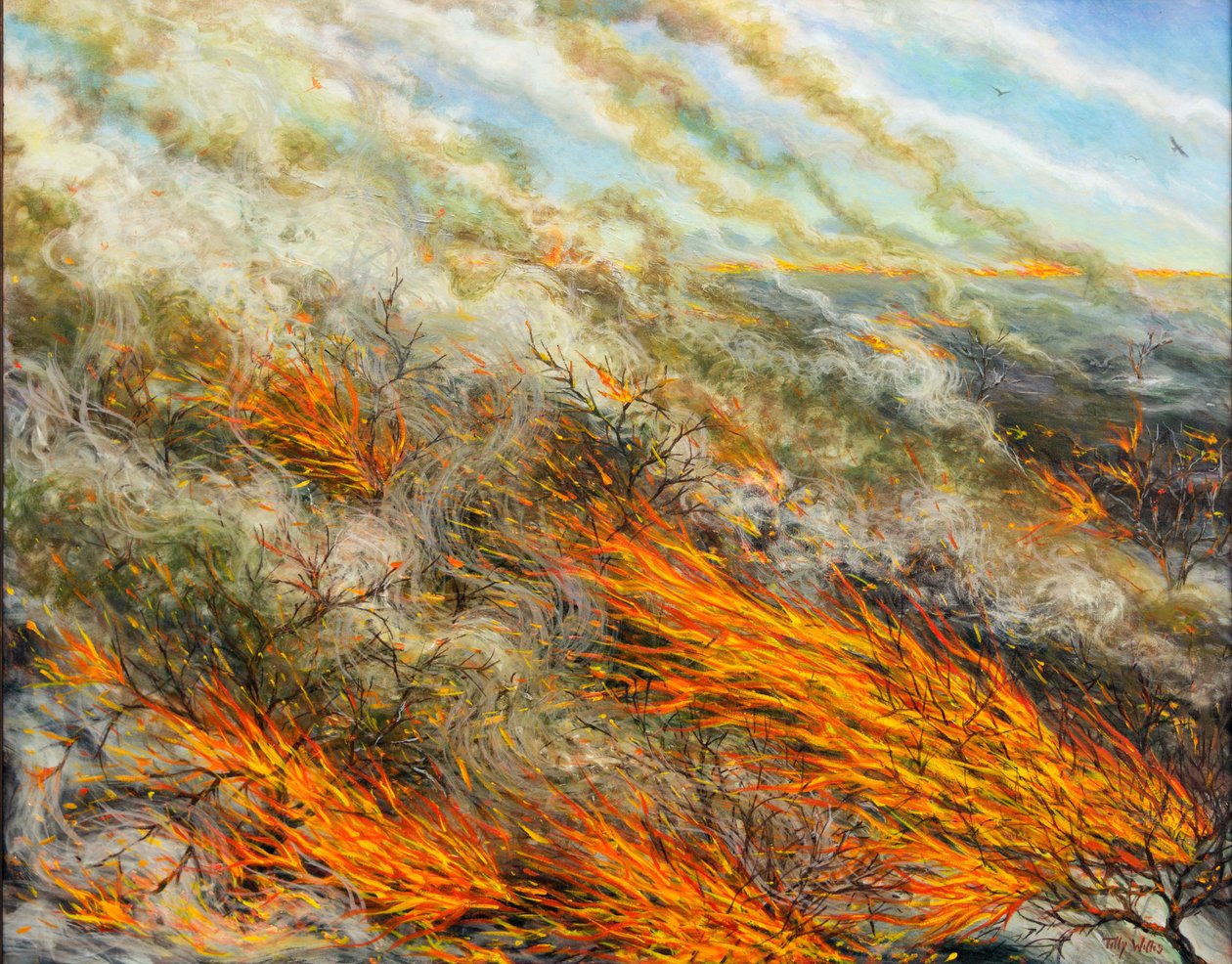 Blask, 2016, autorstwa Tilly Willis