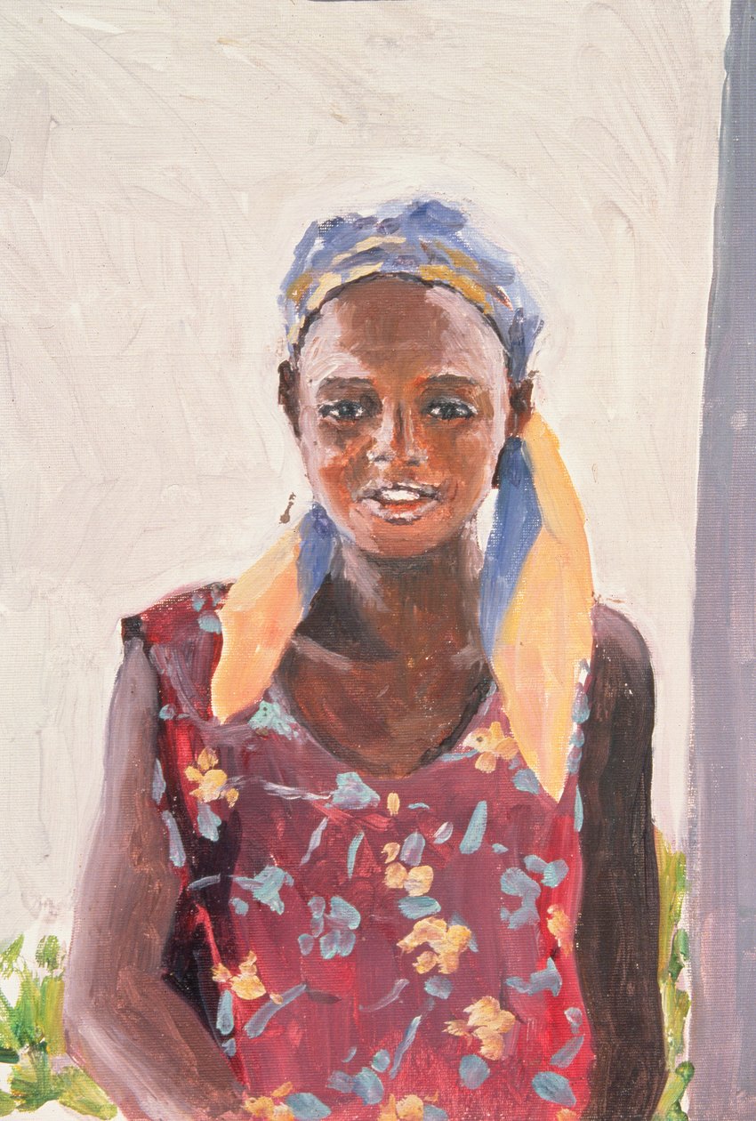 Dziewczyna z Madagaskaru, 1989 autorstwa Tilly Willis