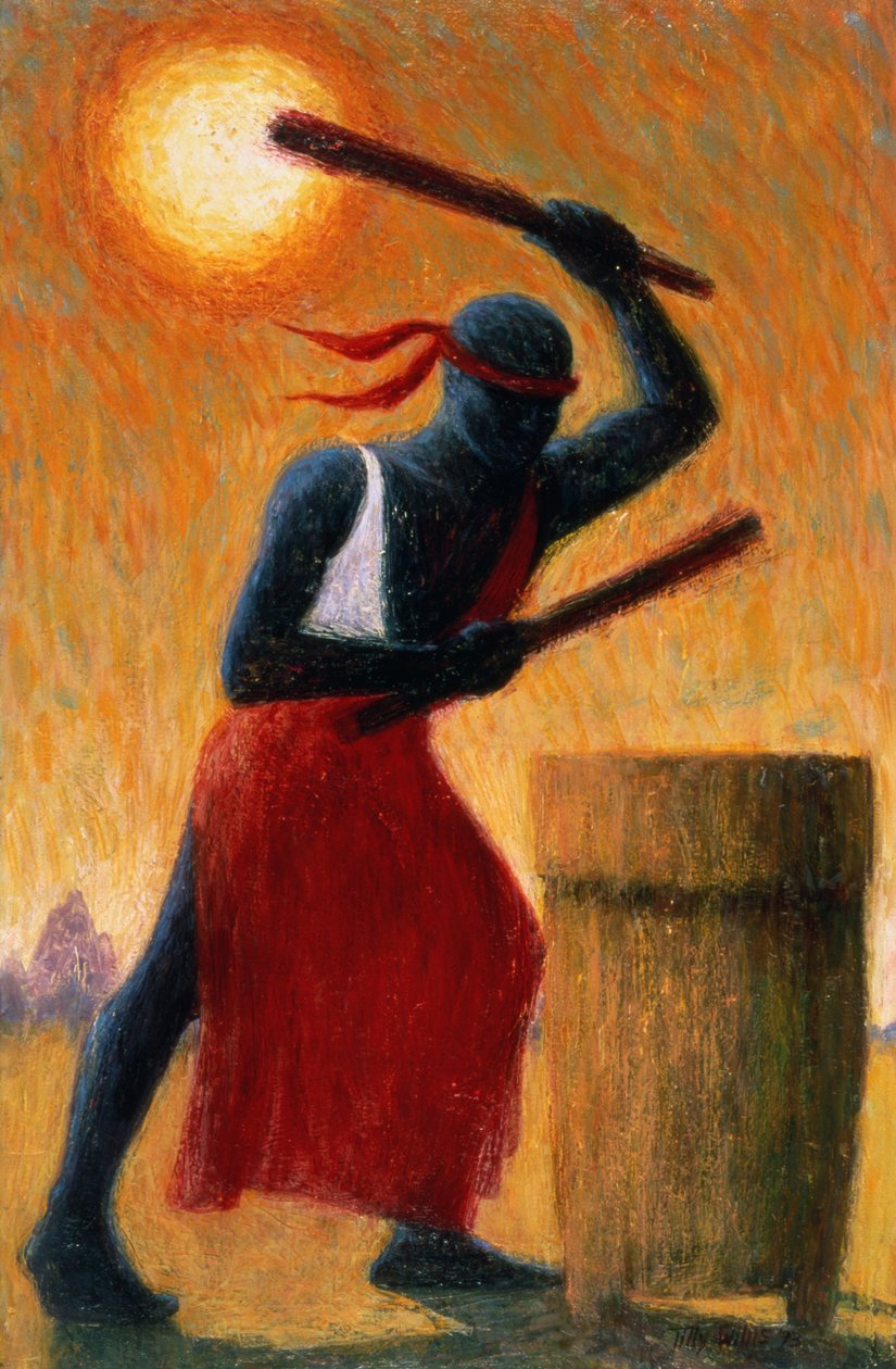 Perkusista, 1993 autorstwa Tilly Willis
