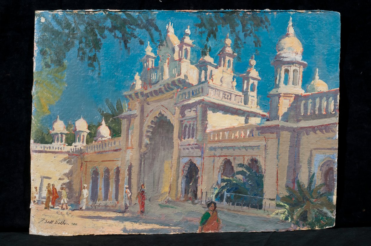 Brama, Pałac, Mysore, 2011 autorstwa Tim Scott Bolton