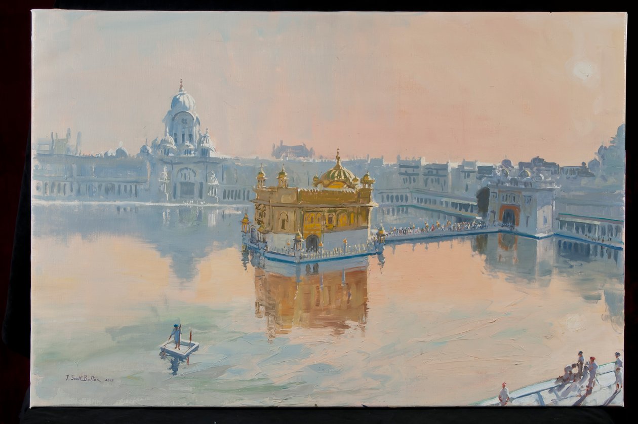 Złota Świątynia, Amritsar, 2013 autorstwa Tim Scott Bolton