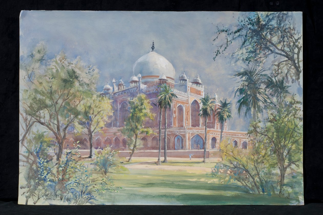 Grobowiec Humajuna, Delhi, 2013 autorstwa Tim Scott Bolton