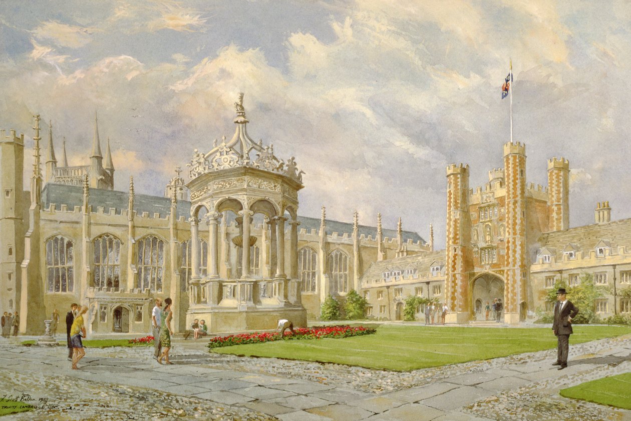 Trinity College, Cambridge, 1989 (wc) autorstwa Tim Scott Bolton