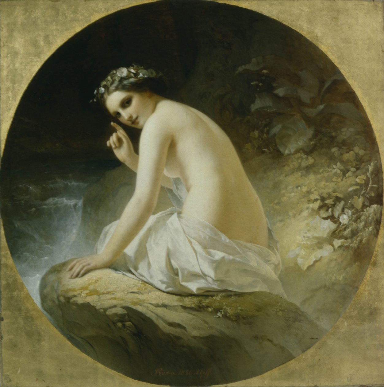 Kąpiący się, 1859 autorstwa Timofei Andreyevich Neff