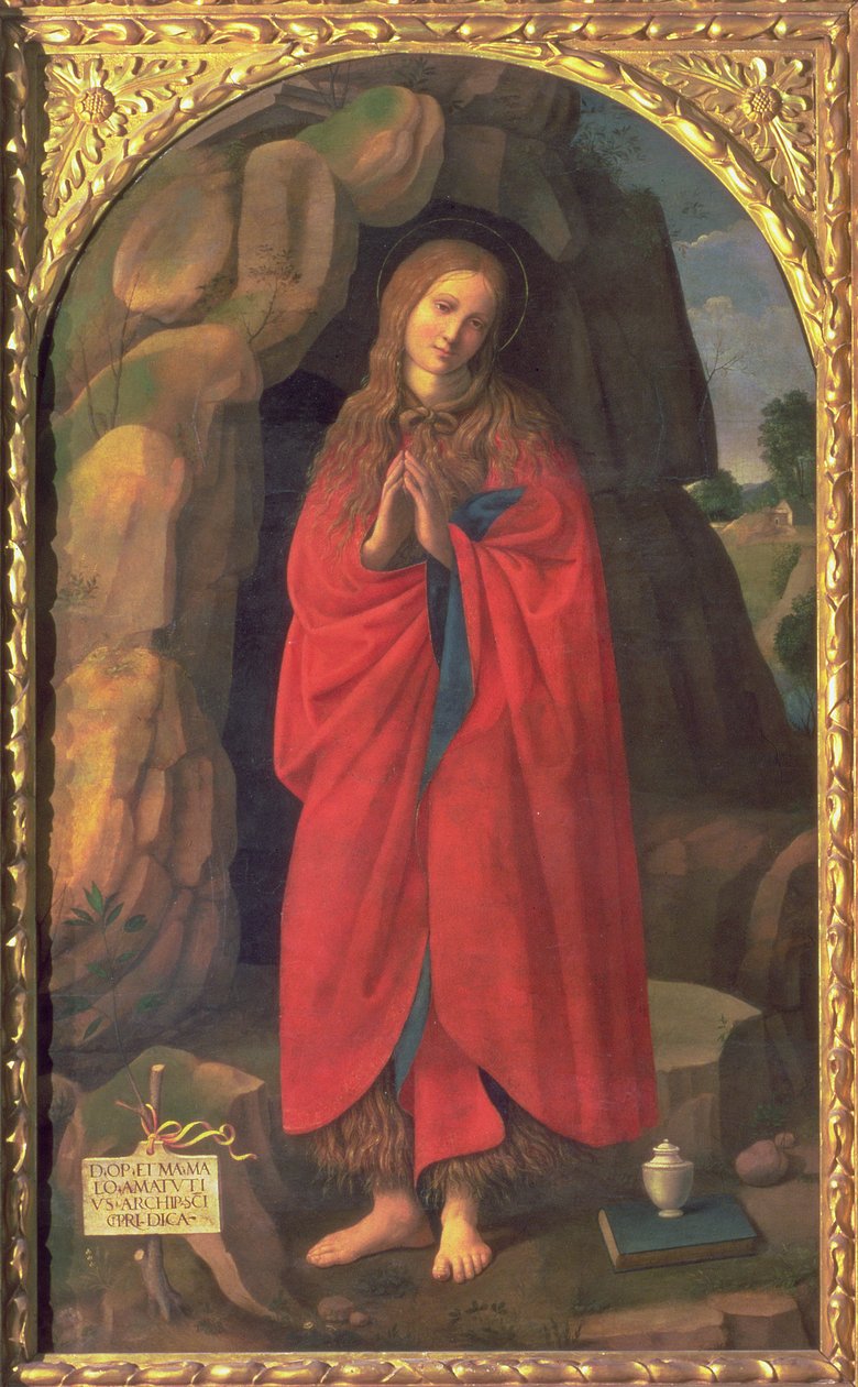 Św. Maria Magdalena (panel) autorstwa Timoteo Viti