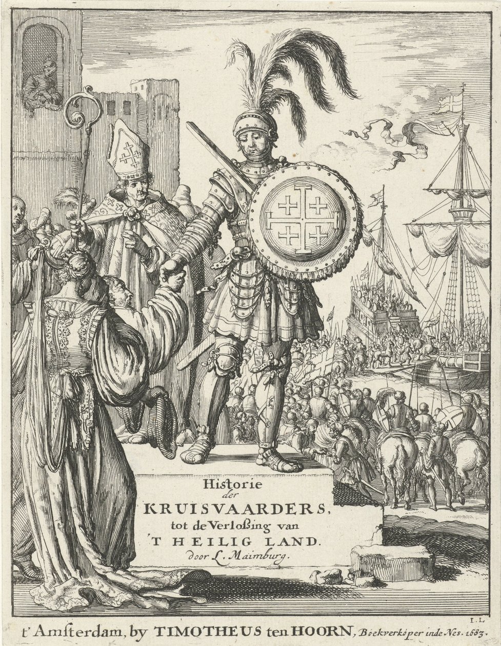 Rycerz z herbem Jerozolimy Od: Historia krzyżowców, Do odkupienia t autorstwa Timotheus Ten Hoorn