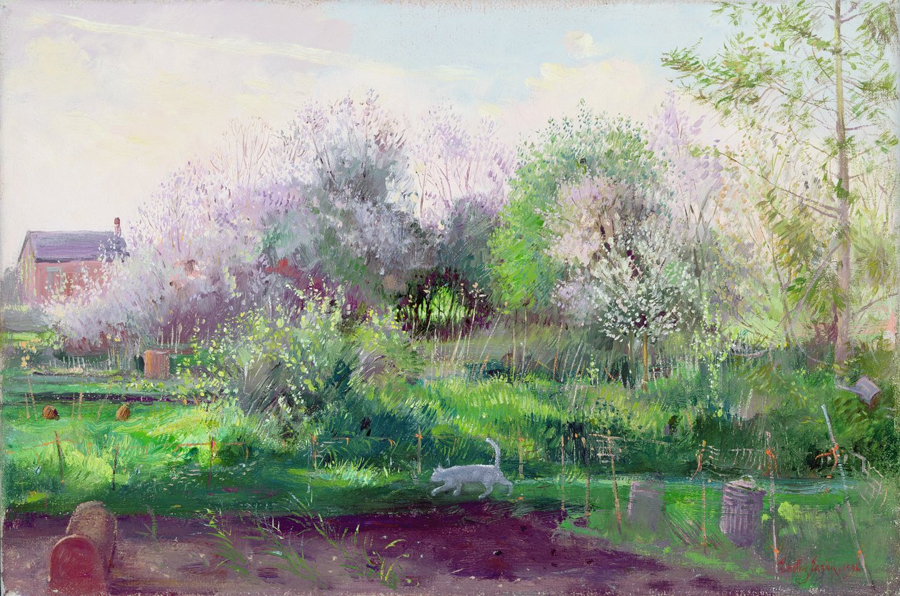 Prześladowca działek, 1991 autorstwa Timothy Easton