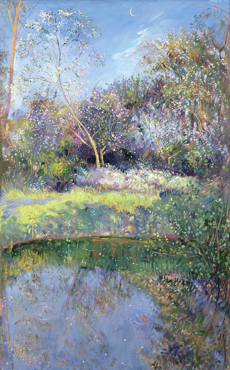 Jabłoń i półksiężyc autorstwa Timothy Easton