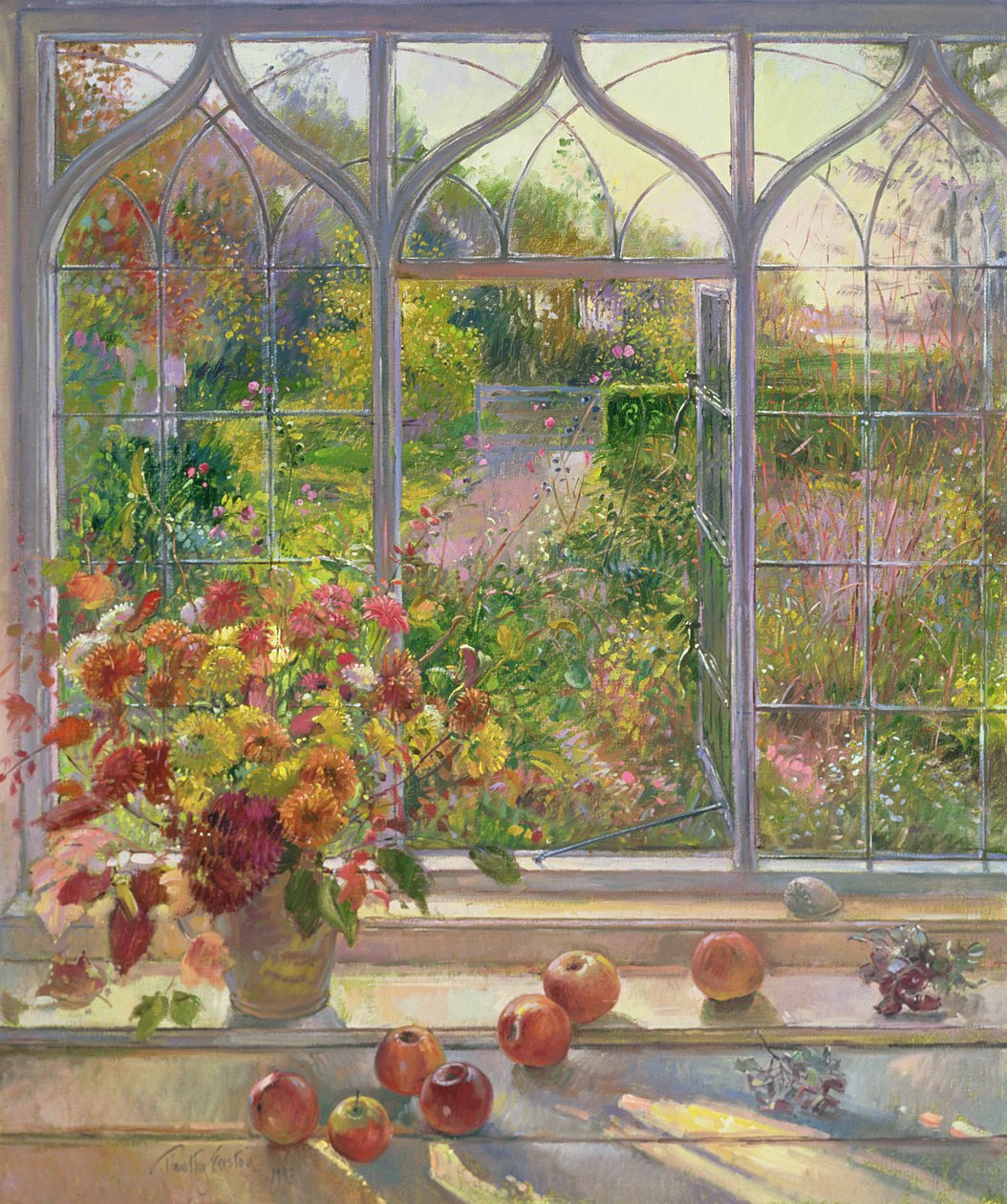 Okna jesienne, 1993 autorstwa Timothy Easton