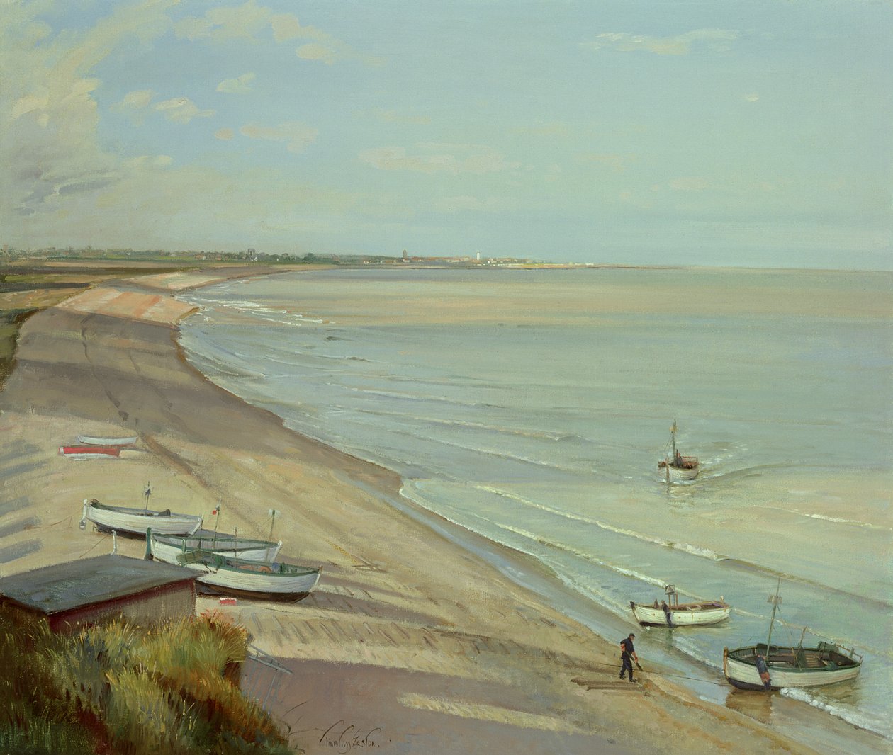 Sprowadzenie połowu na ląd autorstwa Timothy Easton
