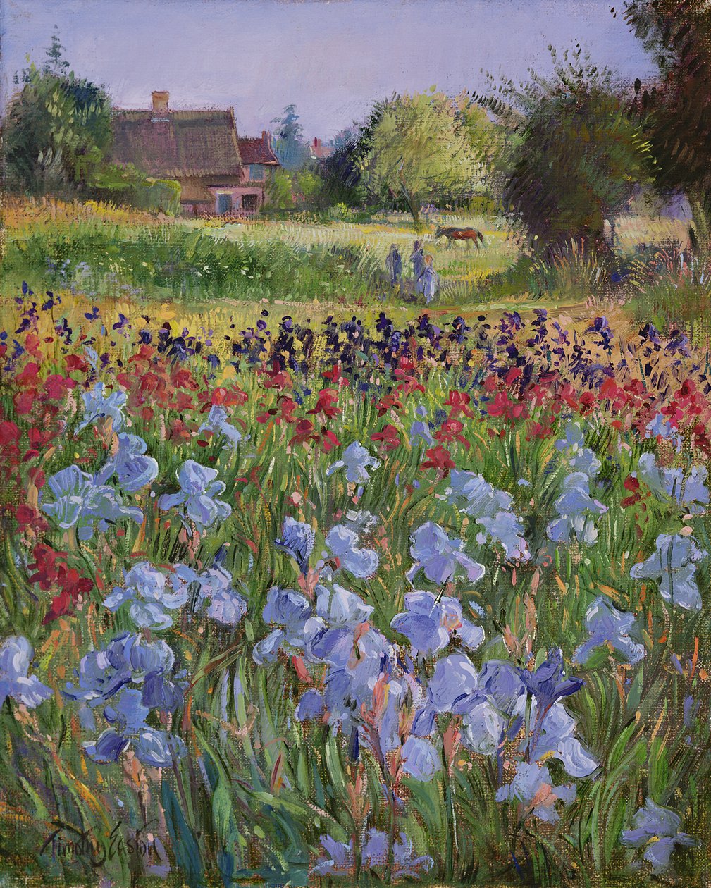 Wejście do Burgate Green autorstwa Timothy Easton