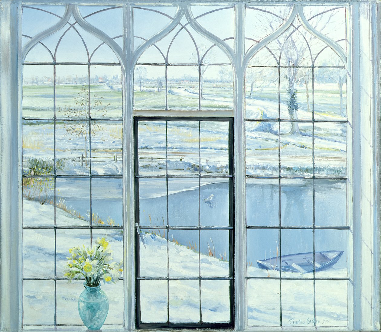 Winter Triptych, 1990 autorstwa Timothy Easton