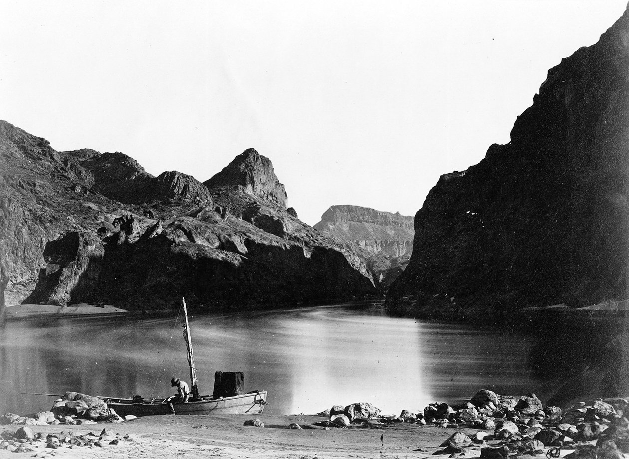 Czarny Kanon Kolorado, 1871 autorstwa Timothy O