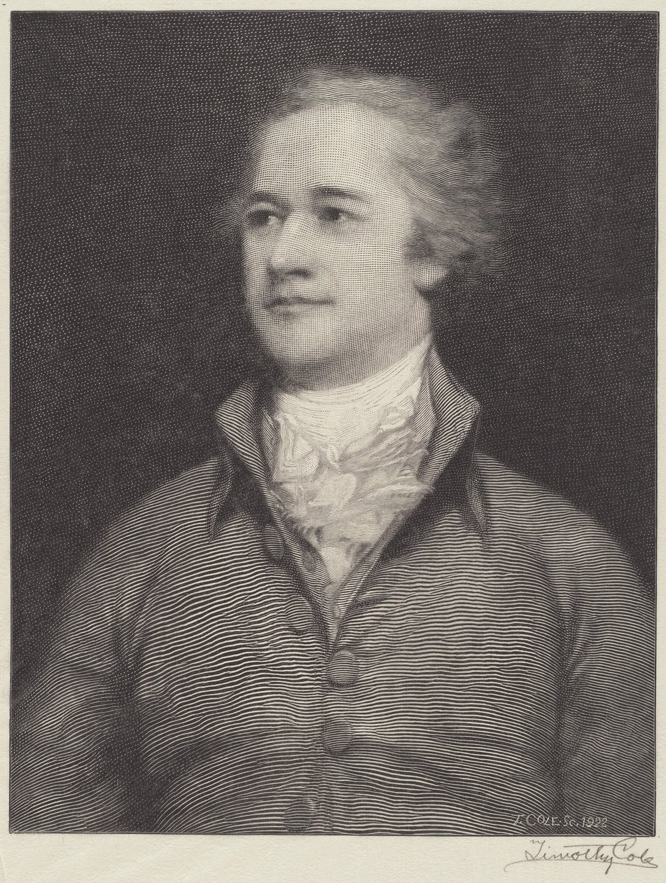 Aleksander Hamilton autorstwa Timothy Cole