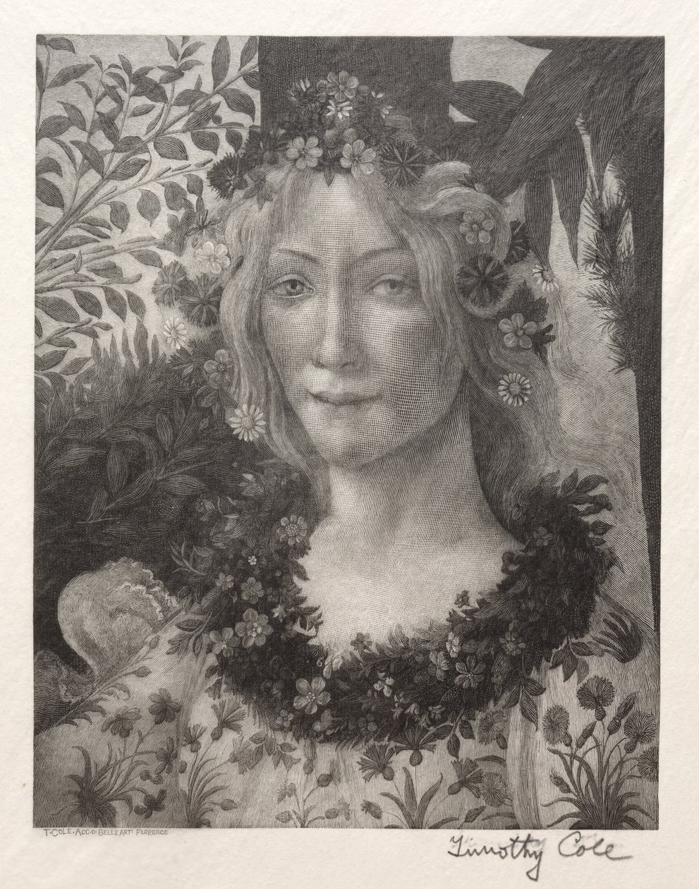 Starzy włoscy mistrzowie: Głowa Flory, 1888-1892. autorstwa Timothy Cole