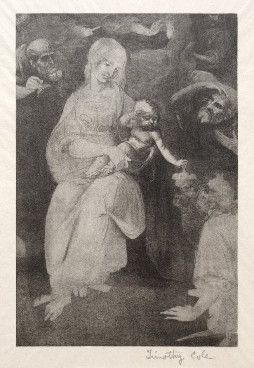 Starzy włoscy mistrzowie: Madonna z Dzieciątkiem, 1888-1892. autorstwa Timothy Cole